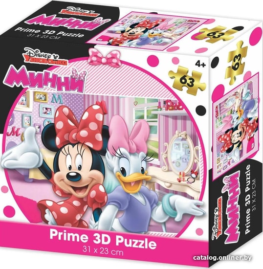 

Пазл Prime 3D Стерео пазл. Минни
