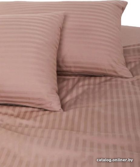 

Постельное белье GoodNight Pure Страйп-сатин 2сп 417438 (миндаль)