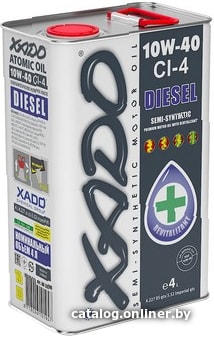 

Моторное масло Xado Atomic Oil 10W-40 CI-4 Diesel 5л