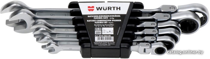 

Набор ключей Wurth 071426350 (6 предметов)