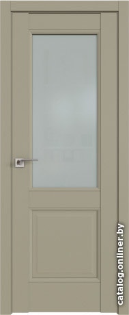 

Межкомнатная дверь ProfilDoors 2.42U 80x200 (шелгрэй, стекло матовое)