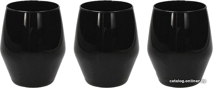 

Набор стаканов для воды и напитков Tognana Glass Black N3585P55927