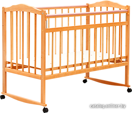 

Классическая детская кроватка Bambini М.01.10.09 (натуральный)