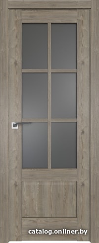 

Межкомнатная дверь ProfilDoors 103XN 90x200 (каштан темный, стекло графит)
