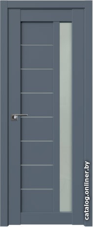 

Межкомнатная дверь ProfilDoors 37U 60x200 (антрацит, стекло матовое)