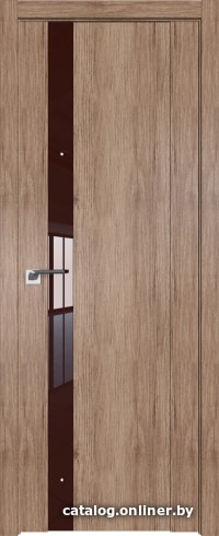 

Межкомнатная дверь ProfilDoors 62XN 60x200 (салинас светлый/стекло коричневый лак)