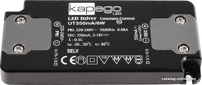 

Блок питания Deko-Light UT350мA/6W 872628