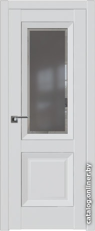 

Межкомнатная дверь ProfilDoors 2.88U 70x200 (аляска, стекло square графит)