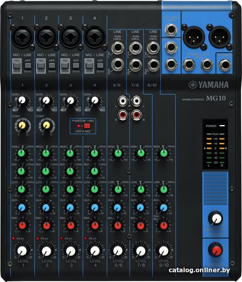 

Микшерный пульт Yamaha MG-10