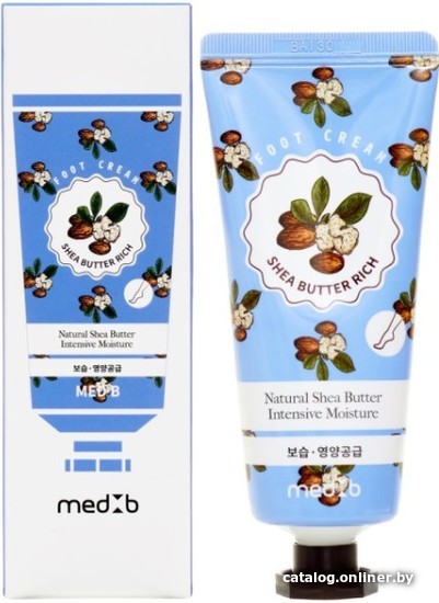 

Med B Крем для ног Shea Butter Rich Foot Cream с маслом Ши 70 мл