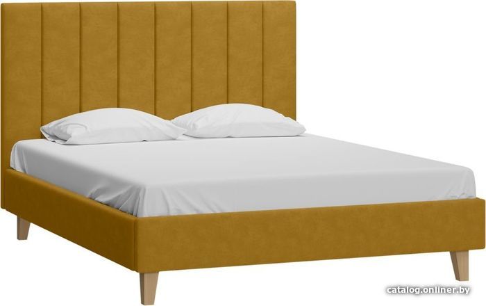 

Кровать Divan Скаун 160x200 (velvet yellow)