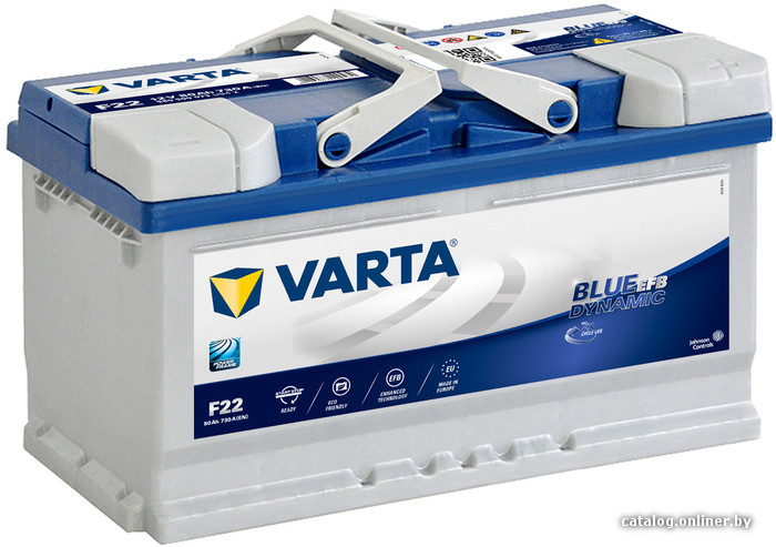 

Автомобильный аккумулятор Varta Blue Dynamic EFB 580 500 073 (80 А·ч)