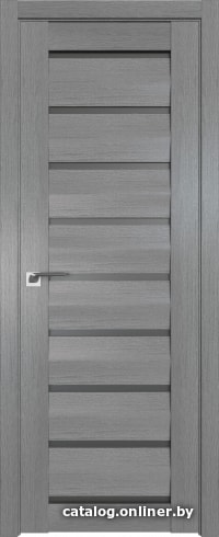 

Межкомнатная дверь ProfilDoors 2.49XN 40x190 (грувд серый, стекло графит)