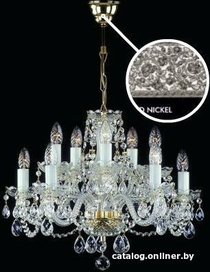 

Подвесная люстра ArtGlass Radka X. Vachtle Nickel