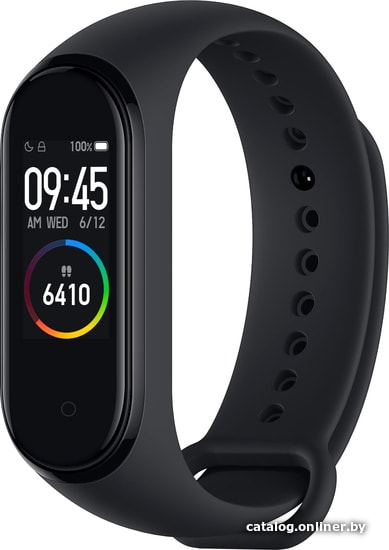 

Фитнес-браслет Xiaomi Mi Smart Band 4 (черный, международная версия)