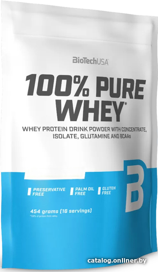

Протеин BioTech USA 100% Pure Whey (темный бисквит, 1000 г)