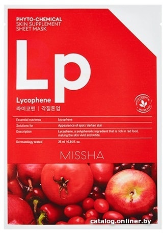 

Missha Маска Phyto-Chemical Skin Supplement Lycophene Peeling Tone
