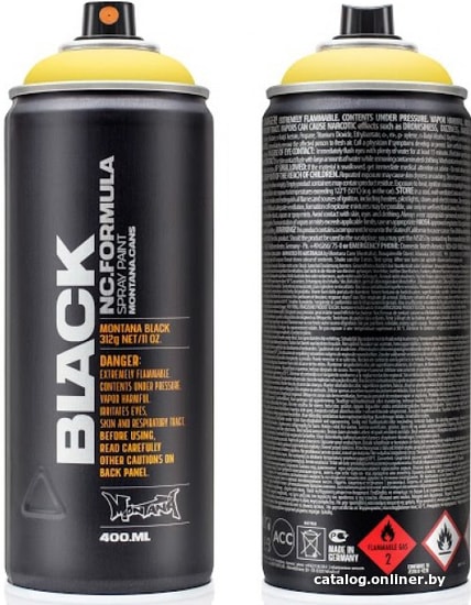 

Краска Montana Black BLK1010 263453 (0.4 л, easter yellow)