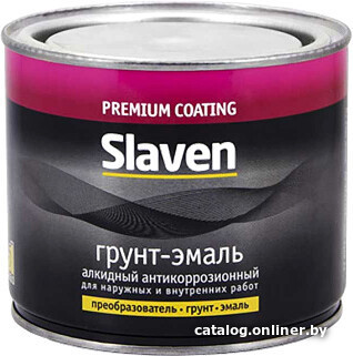 

Эмаль Slaven По ржавчине 0.5 кг (зеленый)