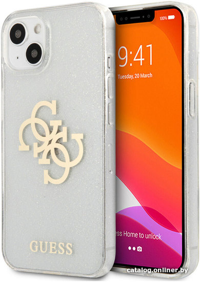 

Чехол для телефона CG Mobile Guess для Apple iPhone 13 GUHCP13MPCUGL4GTR