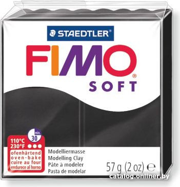 

Полимерная глина Fimo 8020-9 (черный)