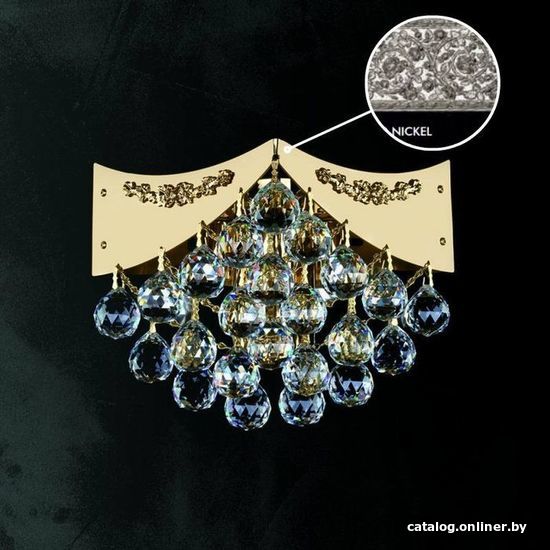 

Бра ArtGlass Dahlia Nickel Ce