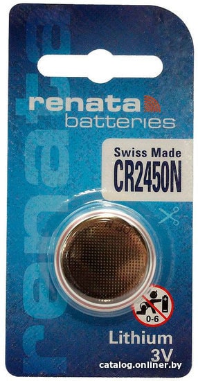 

Батарейка Renata Lithium CR2450N