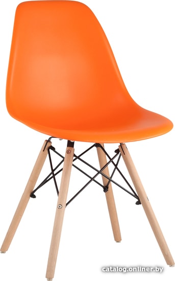

Стул Stool Group Simple DSW (оранжевый)