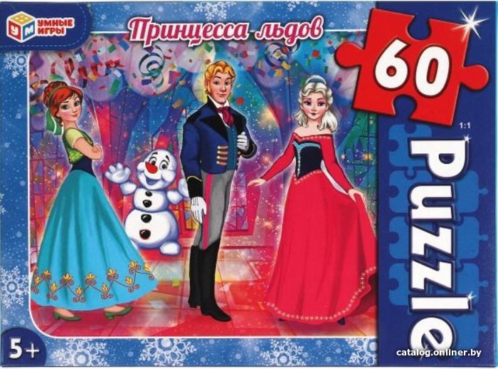 

Пазл Умные игры Принцесса льдов 4680107932693 (60 эл)