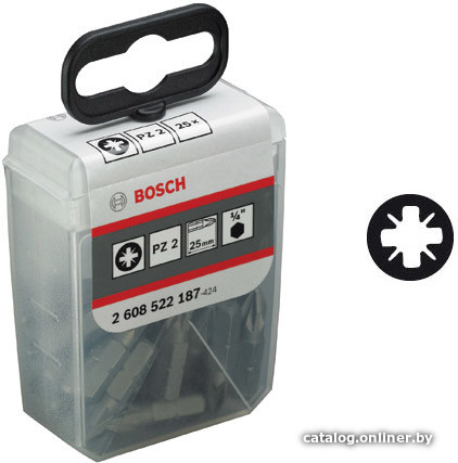 

Набор бит Bosch 2608522187 25 предметов