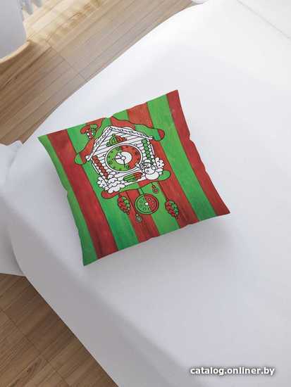 

Чехол на подушку JoyArty Полосатые часы sl_5532