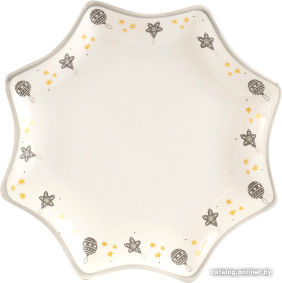 

Блюдо Houseware Золотая ель BB101946
