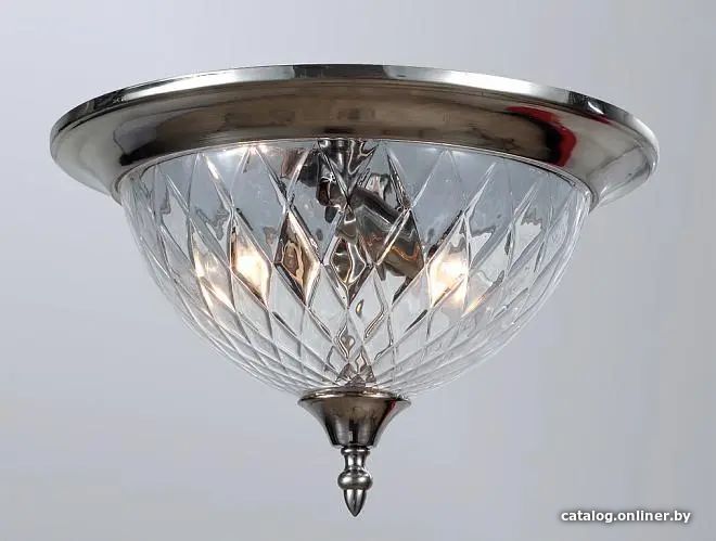 

Припотолочная люстра Newport 6403/PL satin nickel