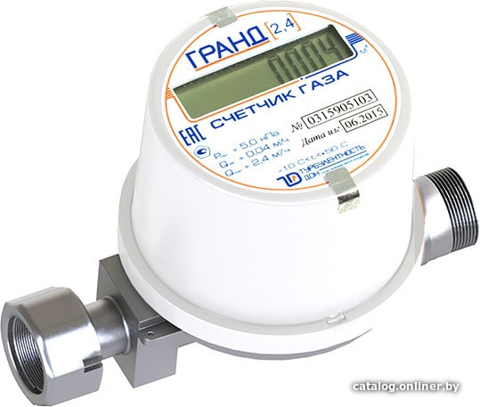 

Счетчик газа Турбулентность-ДОН Гранд 2,4 G1/2 (белый)