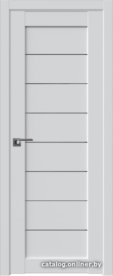 

Межкомнатная дверь ProfilDoors 71U R 90x200 (аляска, стекло графит)