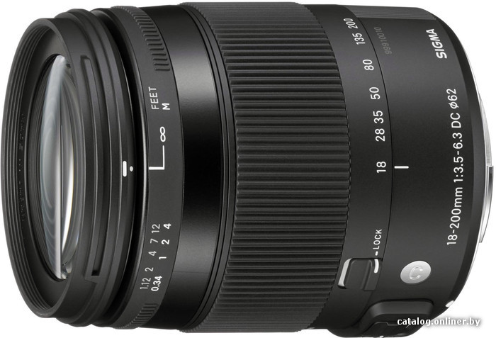 

Объектив Sigma 18-200mm F3.5-6.3 DC MACRO OS HSM Contemporary Nikon F