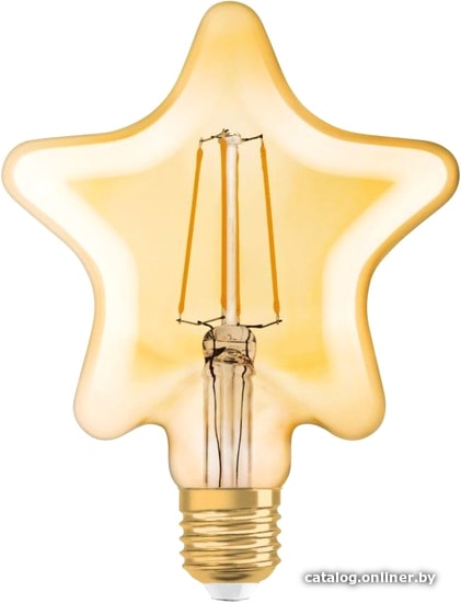 

Светодиодная лампочка Osram Vintage 1906 LED Star E27 4.5 Вт 2500 К