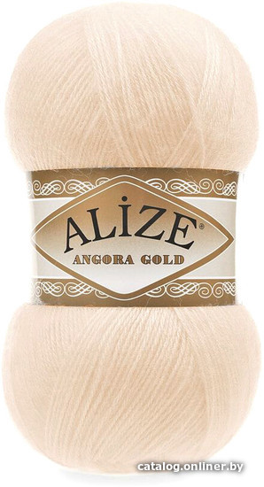 

Пряжа для вязания Alize Angora gold 681 (550 м, светло-персиковый)