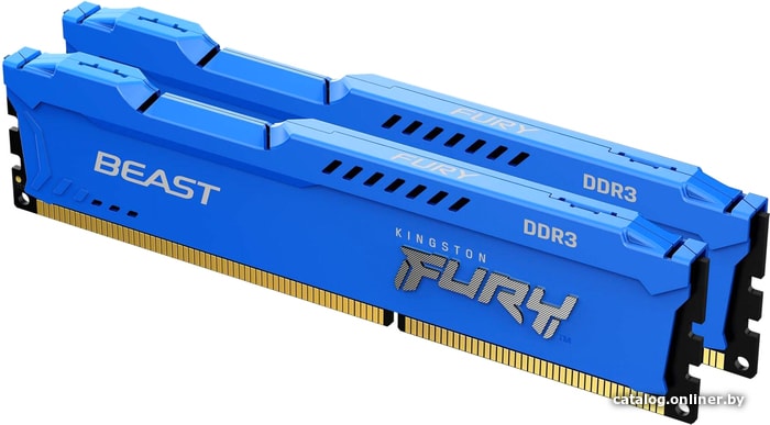 

Оперативная память Kingston FURY Beast 2x4GB DDR3 PC3-14900 KF318C10BK2/8