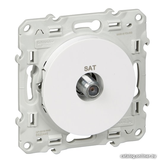 

Розетка телевизионная Schneider Electric Odace S520446