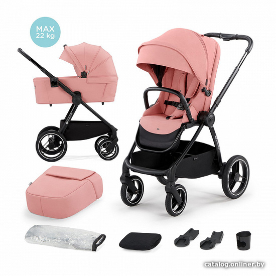 

Универсальная коляска KinderKraft Nea (2 в 1, ash pink)