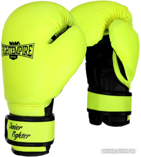 

Детские перчатки Fight Empire Star Fighter 9315642 (4 oz, черный/зеленый)