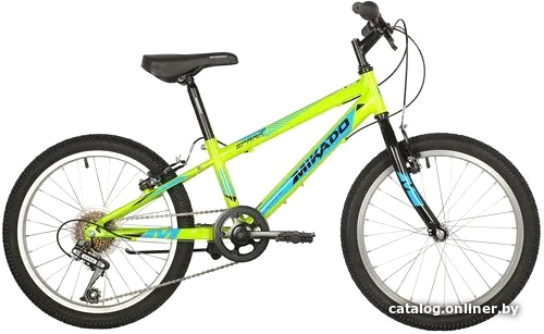 

Детский велосипед Mikado Spark Kid 20 2022 (зеленый)