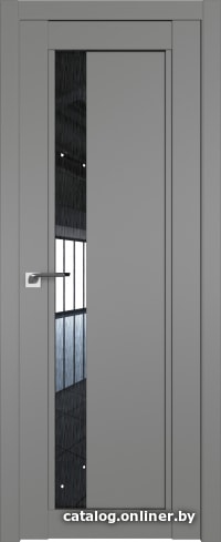 

Межкомнатная дверь ProfilDoors 2.71U 80x200 (грей/стекло дождь черный)