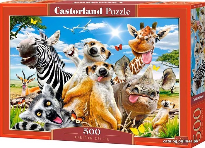 

Пазл Castorland Африканское селфи B-53568