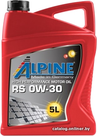 

Моторное масло Alpine RS 0W-30 5л