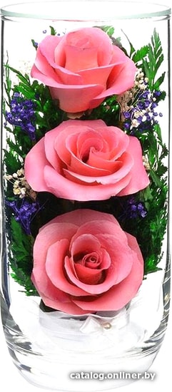 

Цветы, букеты Natural Flower Products Композиция из розовых роз JZYw