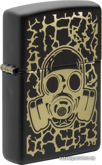 

Зажигалка Zippo Black Matte Skull Gas Mask 49574