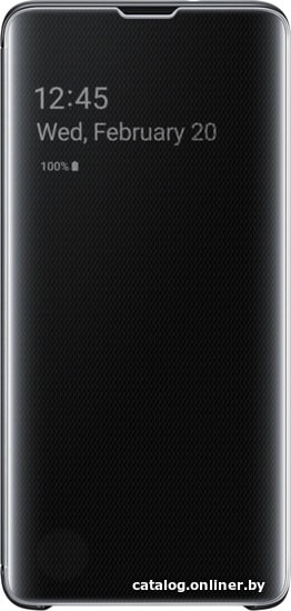

Чехол для телефона Samsung Clear View Cover для Samsung Galaxy S10 (черный)