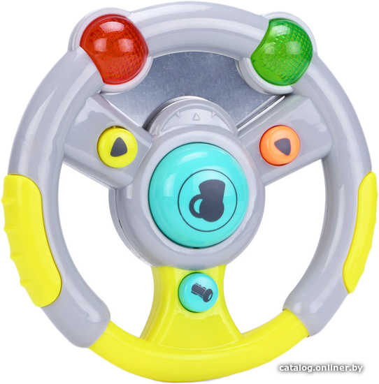 

Интерактивная игрушка Pituso Музыкальный руль 999-68B Grey (серый)